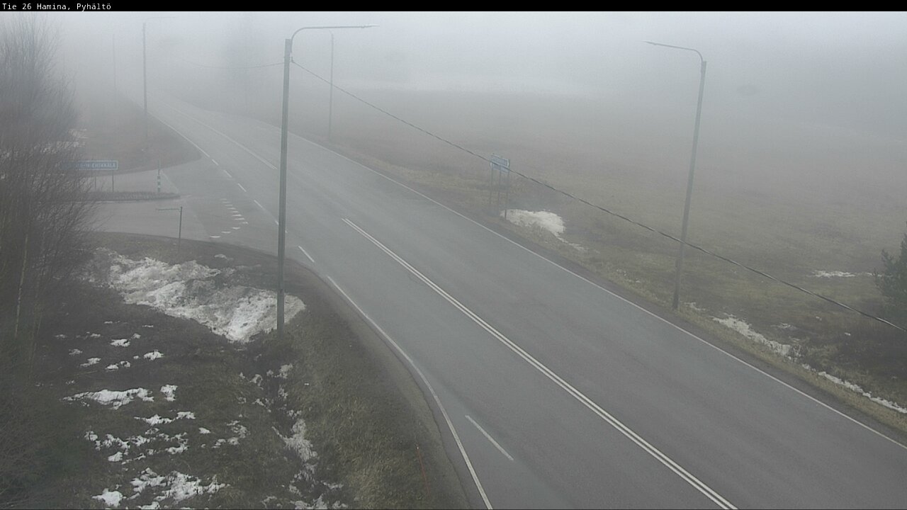 Kelikamerat Kuva Tie 26 Hamina, Pyhältö, Hamina, Kymenlaakso