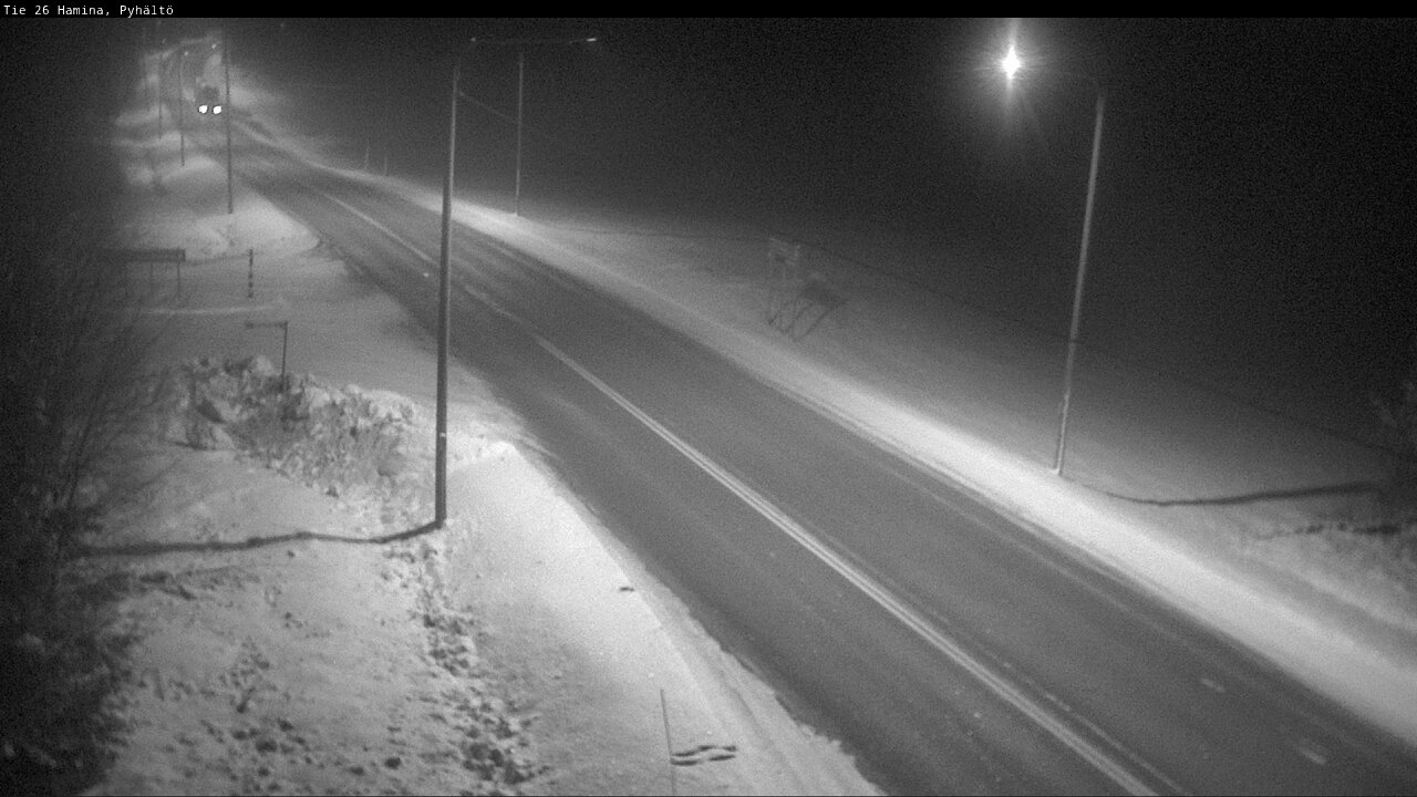 Kelikamerat Kuva Tie 26 Hamina, Pyhältö, Hamina, Kymenlaakso