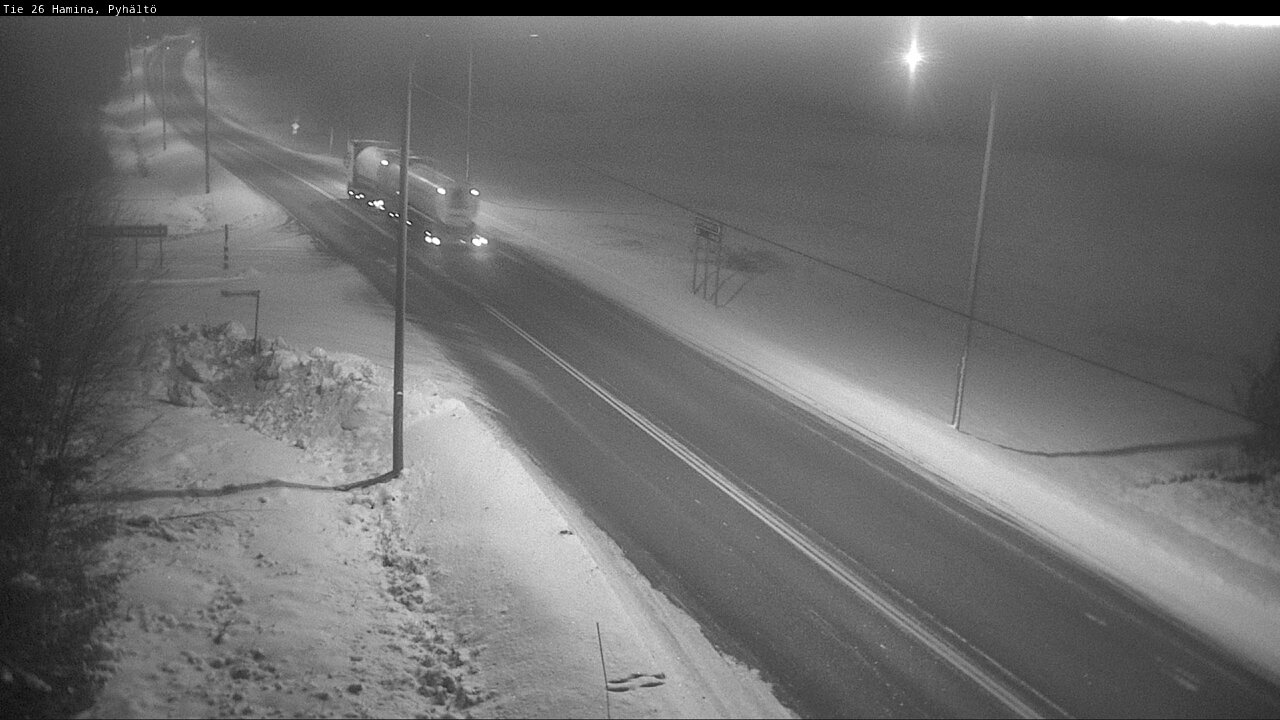 Kelikamerat Kuva Tie 26 Hamina, Pyhältö, Hamina, Kymenlaakso