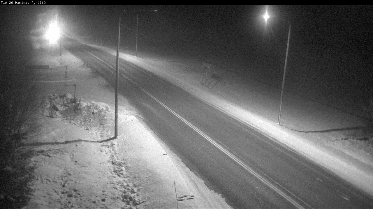 Kelikamerat Kuva Tie 26 Hamina, Pyhältö, Hamina, Kymenlaakso