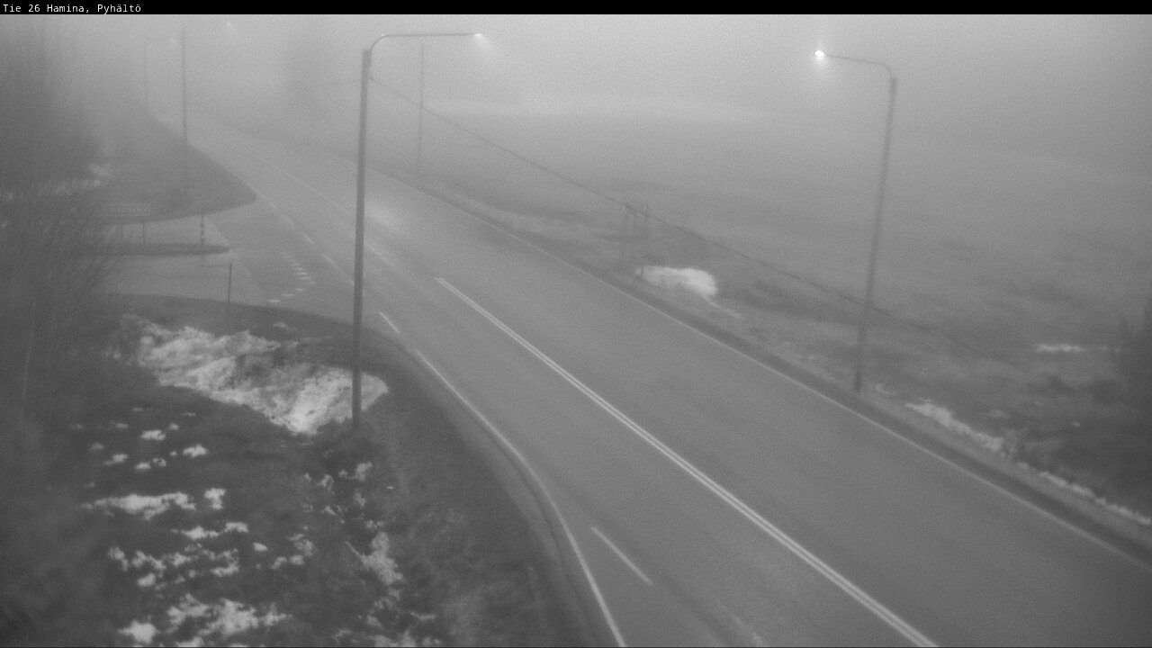 Kelikamerat Kuva Tie 26 Hamina, Pyhältö, Hamina, Kymenlaakso