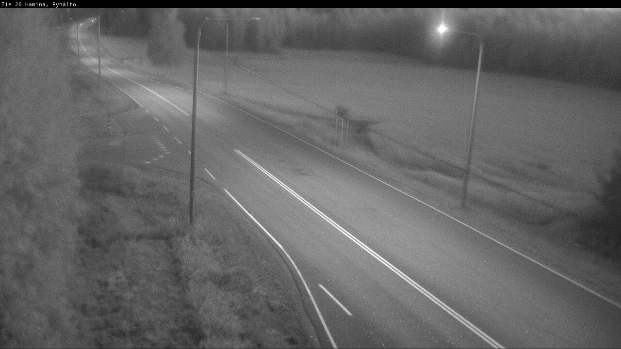 Kelikamerat Kuva Tie 26 Hamina, Pyhältö, Hamina, Kymenlaakso