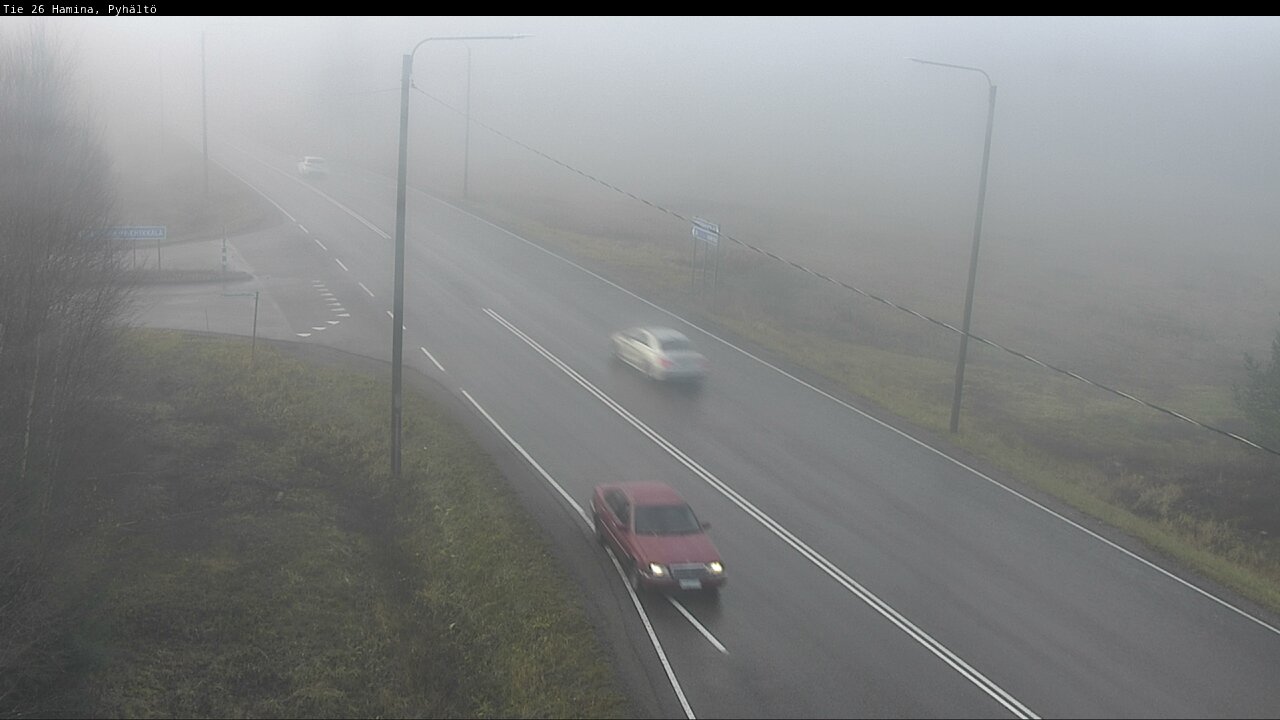 Kelikamerat Kuva Tie 26 Hamina, Pyhältö, Hamina, Kymenlaakso