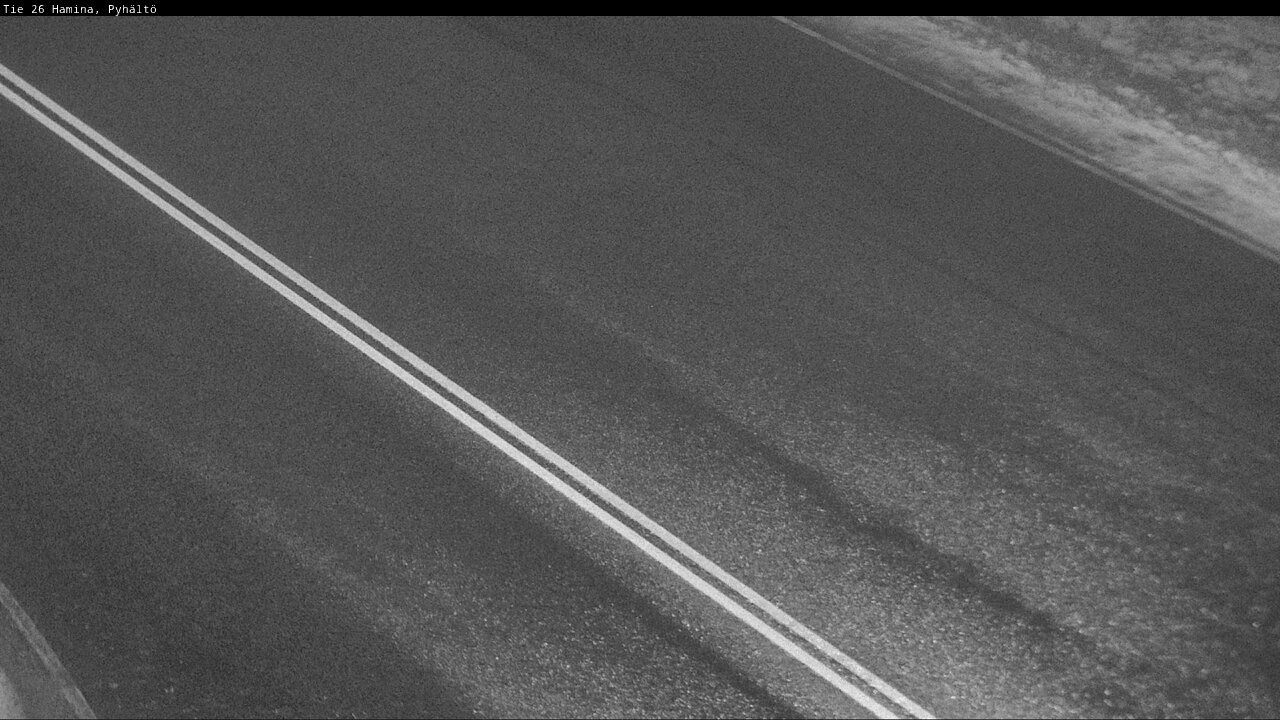 Weather Camera Image Väg 26 Pyhältö, Hamina, Kymenlaakso