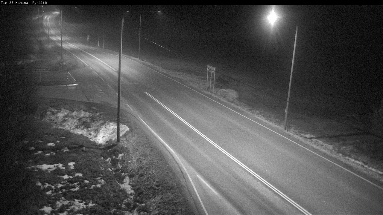 Kelikamerat Kuva Tie 26 Hamina, Pyhältö, Hamina, Kymenlaakso