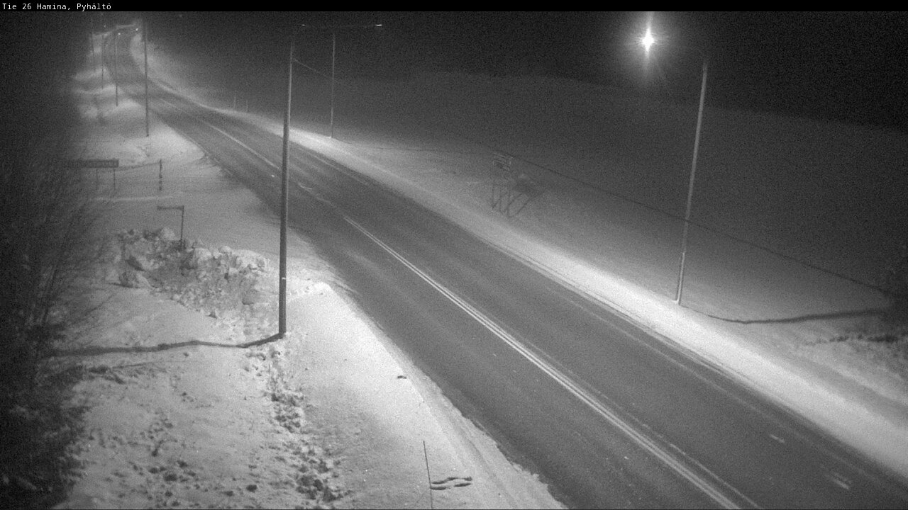 Kelikamerat Kuva Tie 26 Hamina, Pyhältö, Hamina, Kymenlaakso