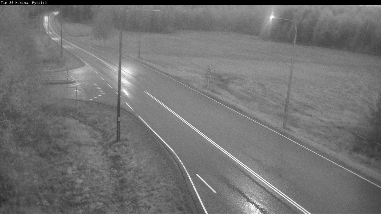Kelikamerat Kuva Tie 26 Hamina, Pyhältö, Hamina, Kymenlaakso