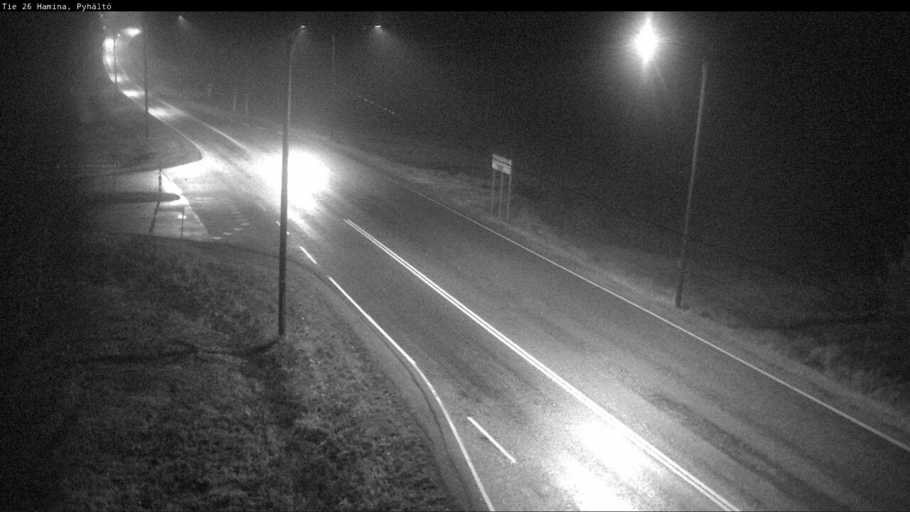 Kelikamerat Kuva Tie 26 Hamina, Pyhältö, Hamina, Kymenlaakso