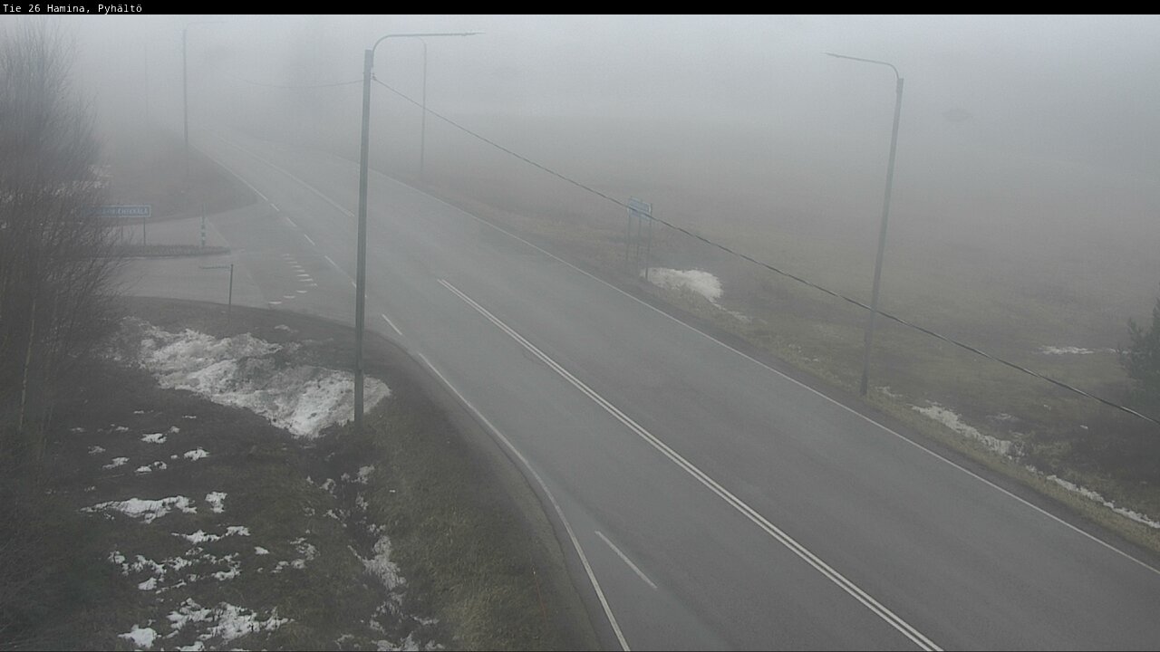 Kelikamerat Kuva Tie 26 Hamina, Pyhältö, Hamina, Kymenlaakso