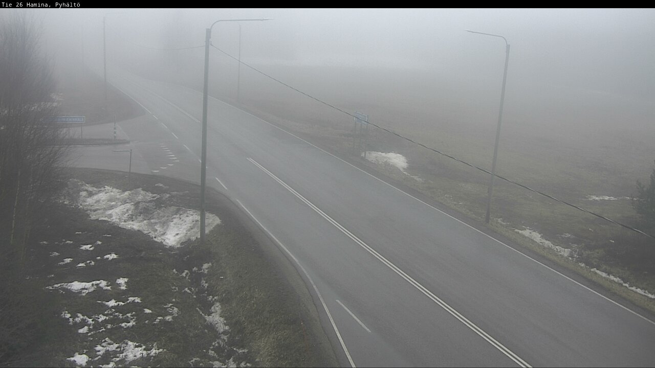 Kelikamerat Kuva Tie 26 Hamina, Pyhältö, Hamina, Kymenlaakso