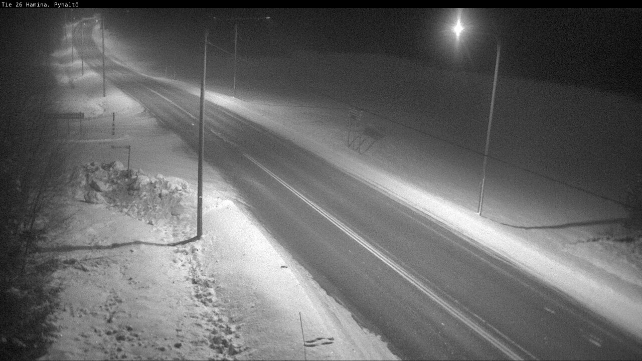 Kelikamerat Kuva Tie 26 Hamina, Pyhältö, Hamina, Kymenlaakso