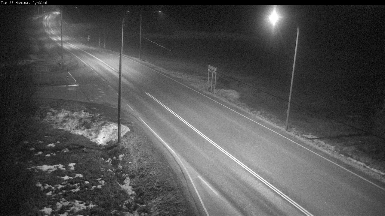 Kelikamerat Kuva Tie 26 Hamina, Pyhältö, Hamina, Kymenlaakso