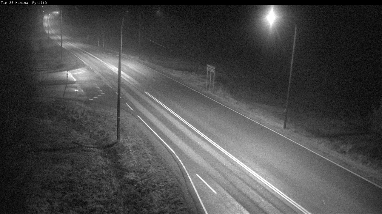 Kelikamerat Kuva Tie 26 Hamina, Pyhältö, Hamina, Kymenlaakso