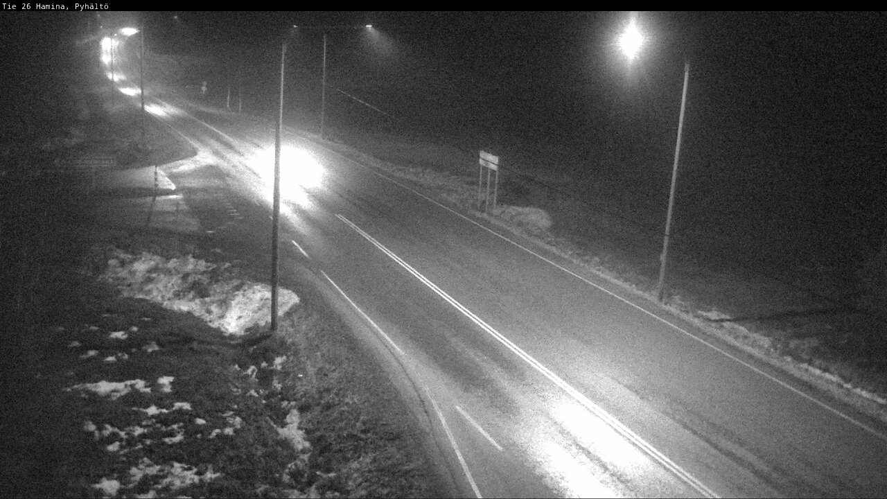 Kelikamerat Kuva Tie 26 Hamina, Pyhältö, Hamina, Kymenlaakso