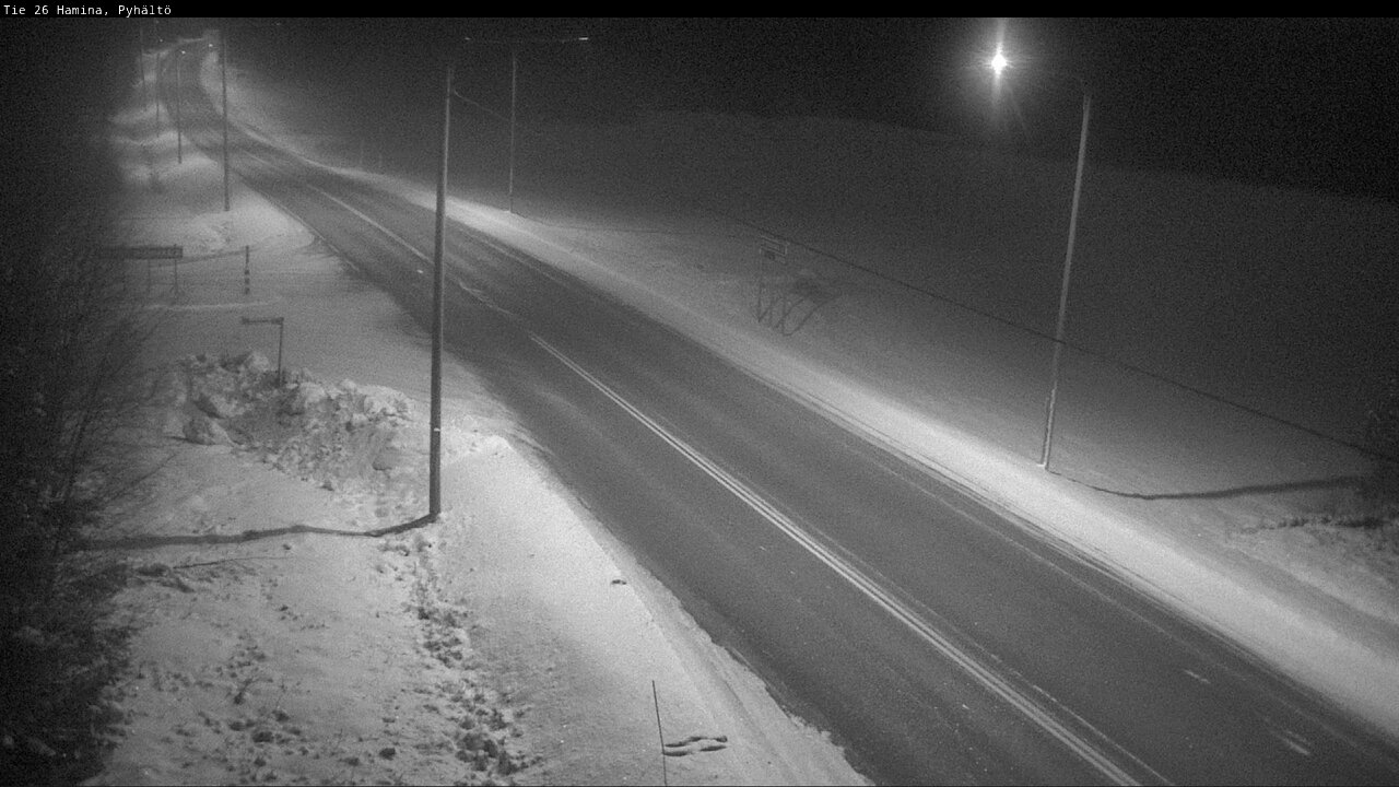 Kelikamerat Kuva Tie 26 Hamina, Pyhältö, Hamina, Kymenlaakso