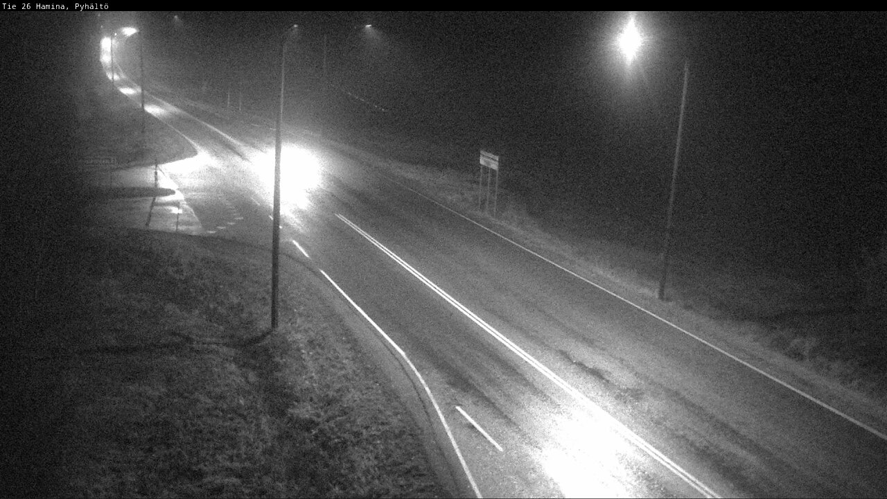 Kelikamerat Kuva Tie 26 Hamina, Pyhältö, Hamina, Kymenlaakso