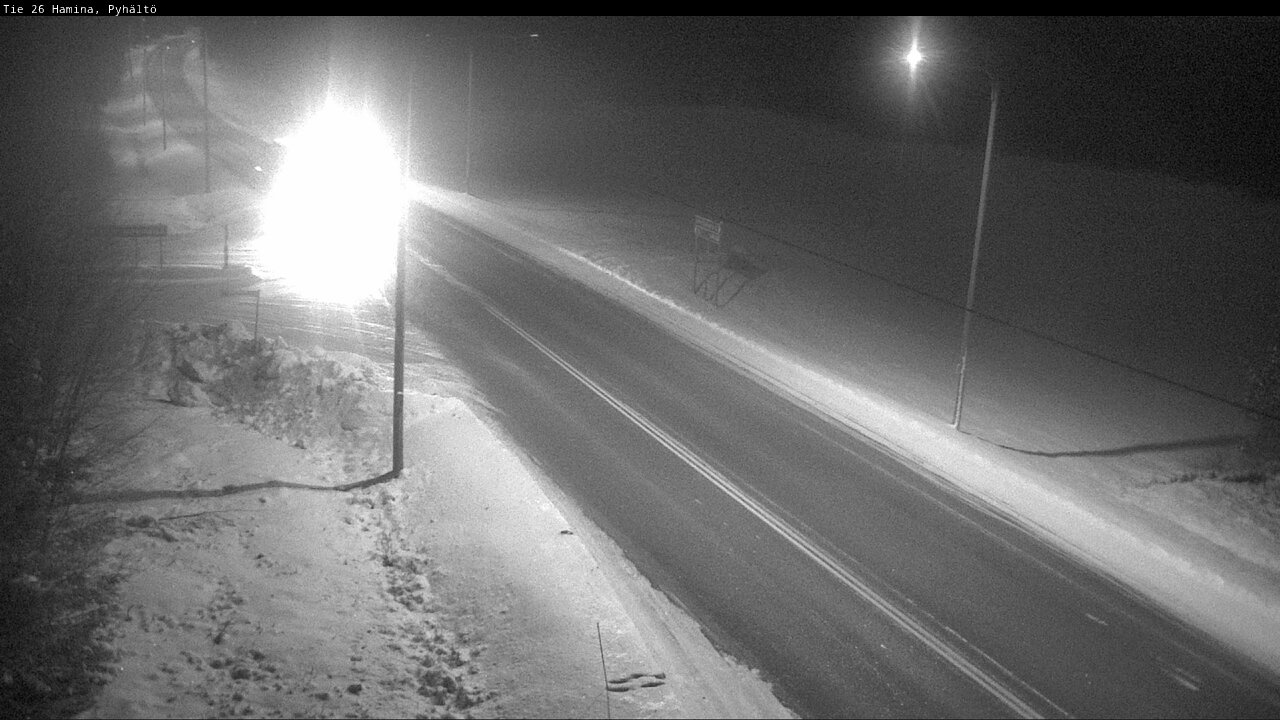 Kelikamerat Kuva Tie 26 Hamina, Pyhältö, Hamina, Kymenlaakso