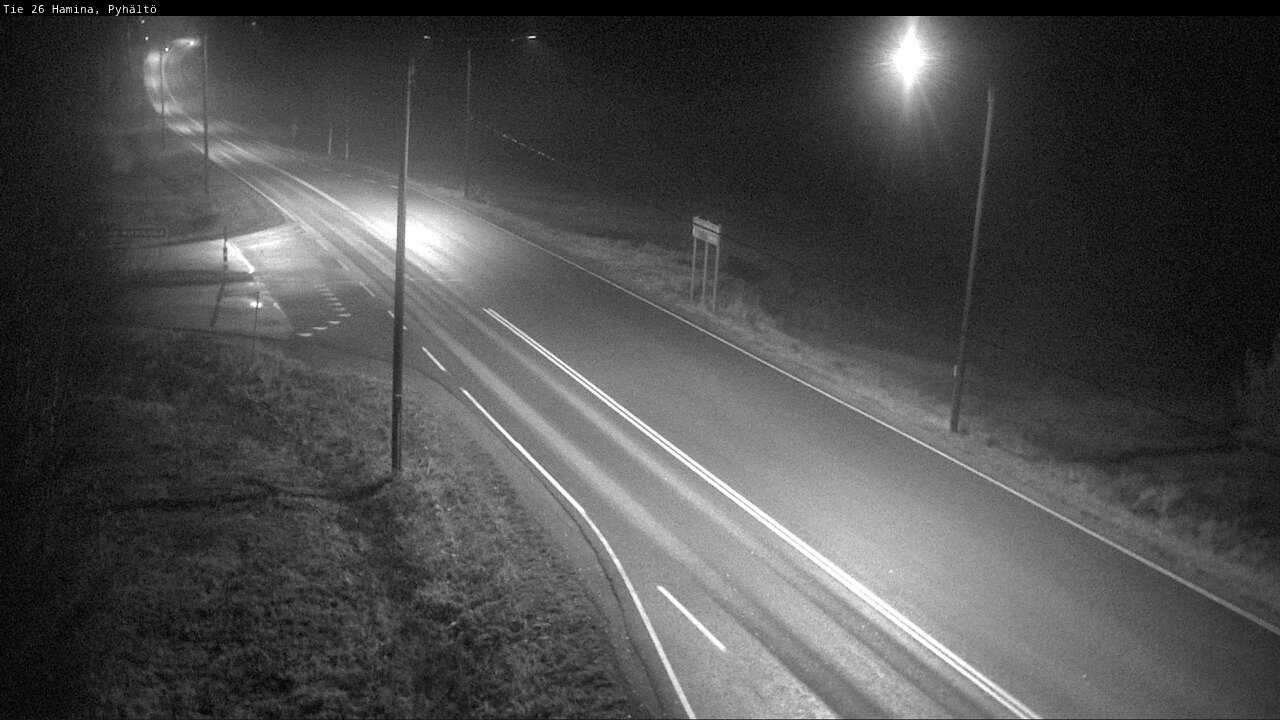 Kelikamerat Kuva Tie 26 Hamina, Pyhältö, Hamina, Kymenlaakso