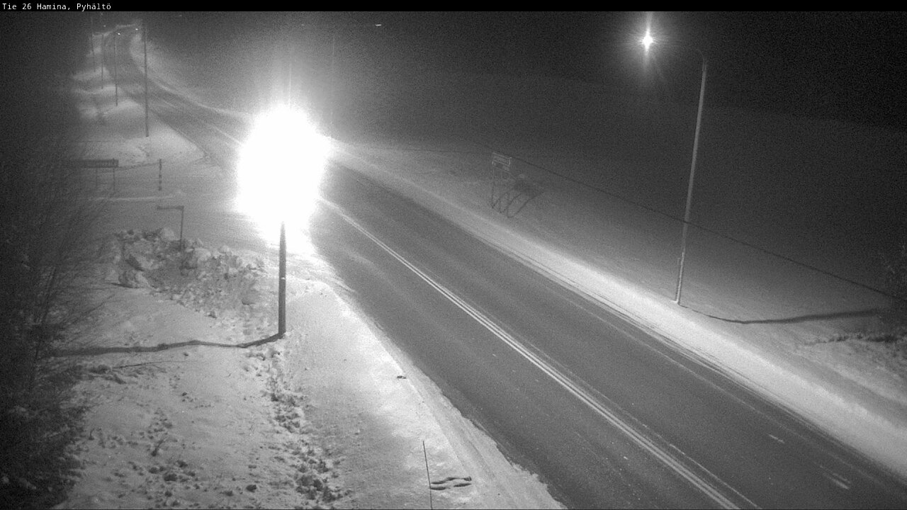 Kelikamerat Kuva Tie 26 Hamina, Pyhältö, Hamina, Kymenlaakso