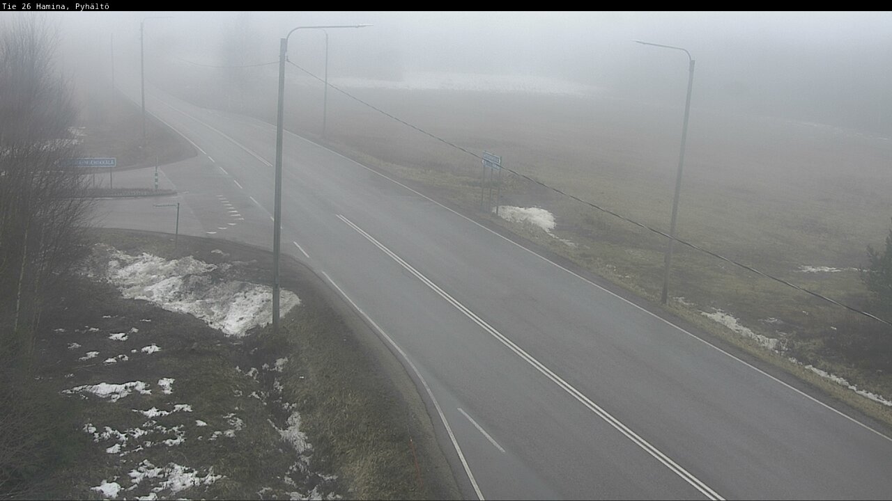 Kelikamerat Kuva Tie 26 Hamina, Pyhältö, Hamina, Kymenlaakso