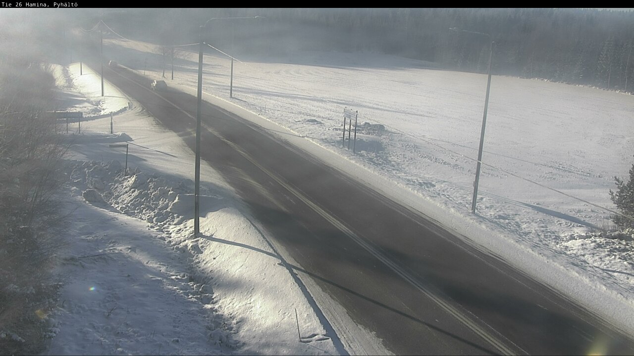 Kelikamerat Kuva Tie 26 Hamina, Pyhältö, Hamina, Kymenlaakso