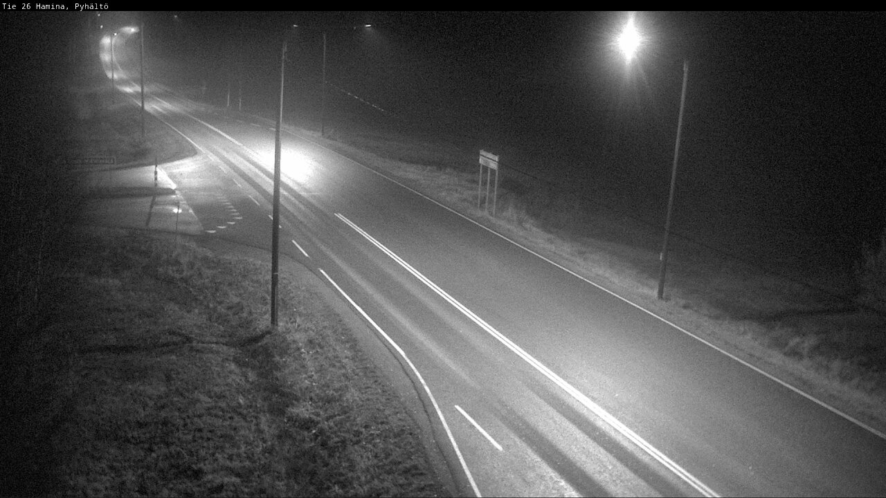 Kelikamerat Kuva Tie 26 Hamina, Pyhältö, Hamina, Kymenlaakso