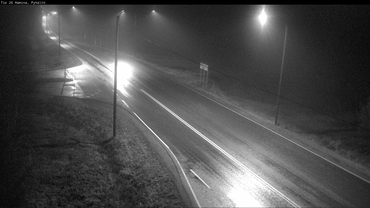 Kelikamerat Kuva Tie 26 Hamina, Pyhältö, Hamina, Kymenlaakso