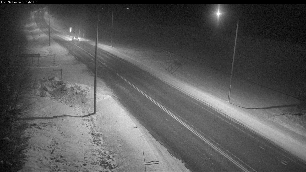 Kelikamerat Kuva Tie 26 Hamina, Pyhältö, Hamina, Kymenlaakso