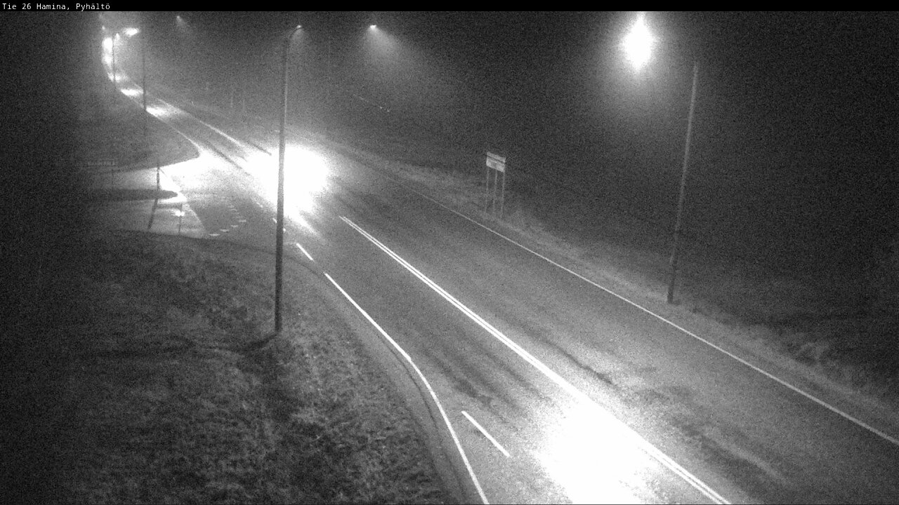 Kelikamerat Kuva Tie 26 Hamina, Pyhältö, Hamina, Kymenlaakso