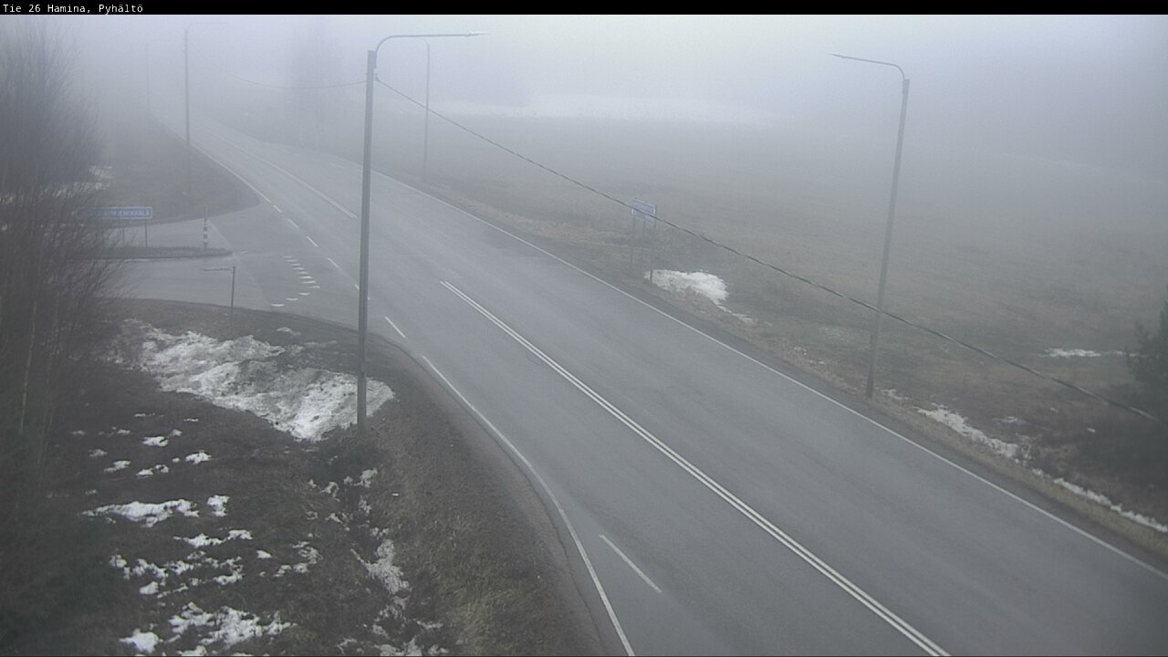 Kelikamerat Kuva Tie 26 Hamina, Pyhältö, Hamina, Kymenlaakso