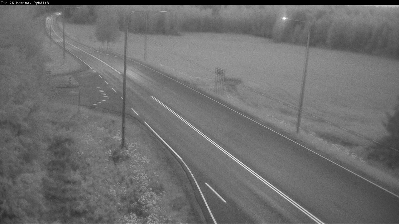 Kelikamerat Kuva Tie 26 Hamina, Pyhältö, Hamina, Kymenlaakso