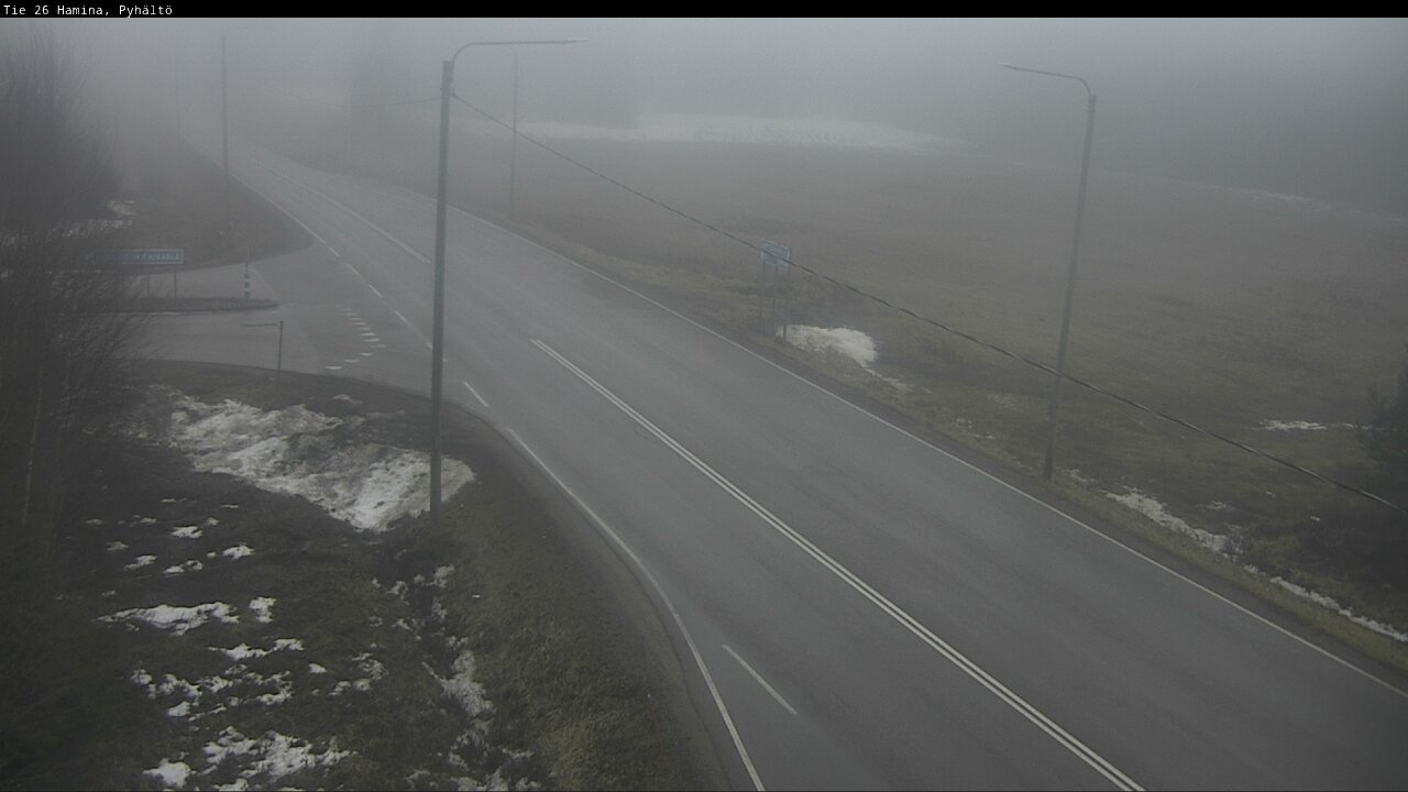 Kelikamerat Kuva Tie 26 Hamina, Pyhältö, Hamina, Kymenlaakso