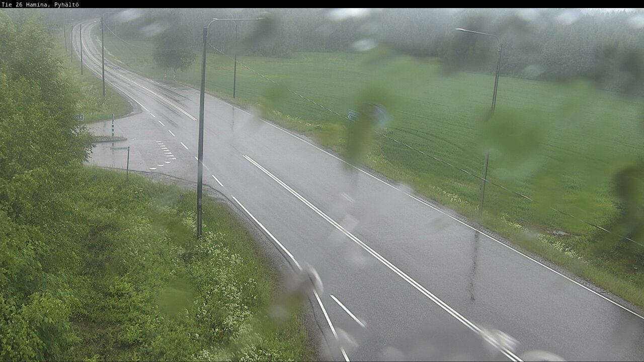 Weather Camera Image Road 26 Hamina, Pyhältö, Hamina, Kymenlaakso