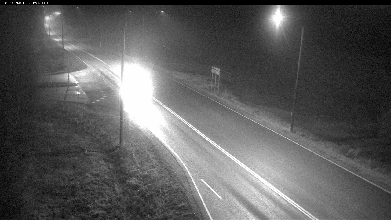 Kelikamerat Kuva Tie 26 Hamina, Pyhältö, Hamina, Kymenlaakso