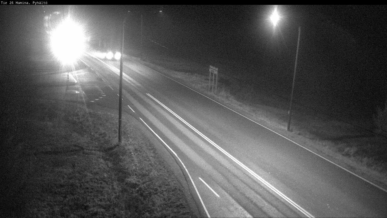 Kelikamerat Kuva Tie 26 Hamina, Pyhältö, Hamina, Kymenlaakso