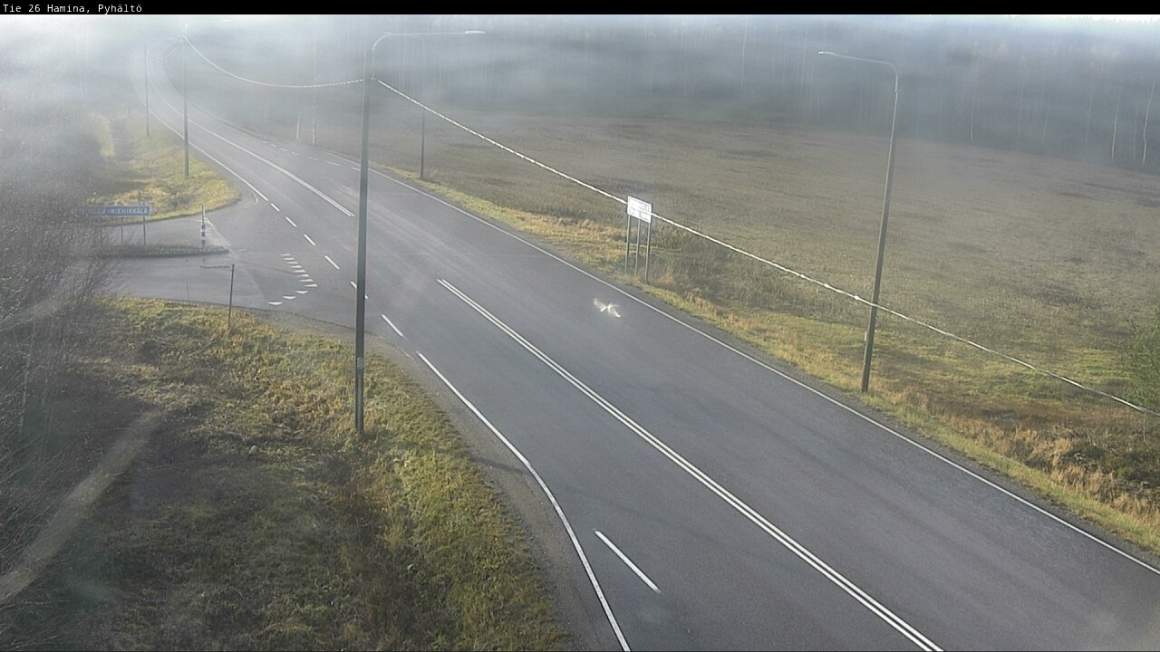 Kelikamerat Kuva Tie 26 Hamina, Pyhältö, Hamina, Kymenlaakso