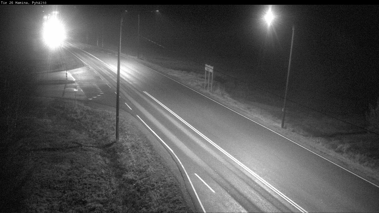 Kelikamerat Kuva Tie 26 Hamina, Pyhältö, Hamina, Kymenlaakso