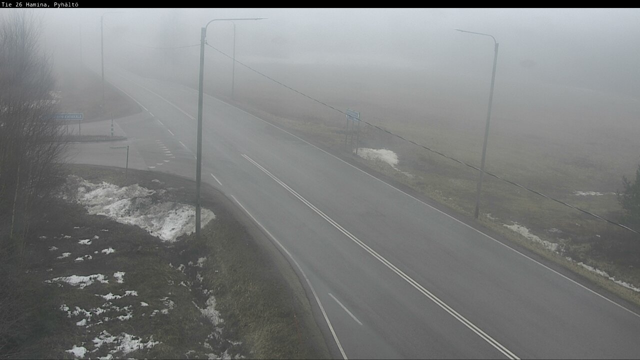 Kelikamerat Kuva Tie 26 Hamina, Pyhältö, Hamina, Kymenlaakso