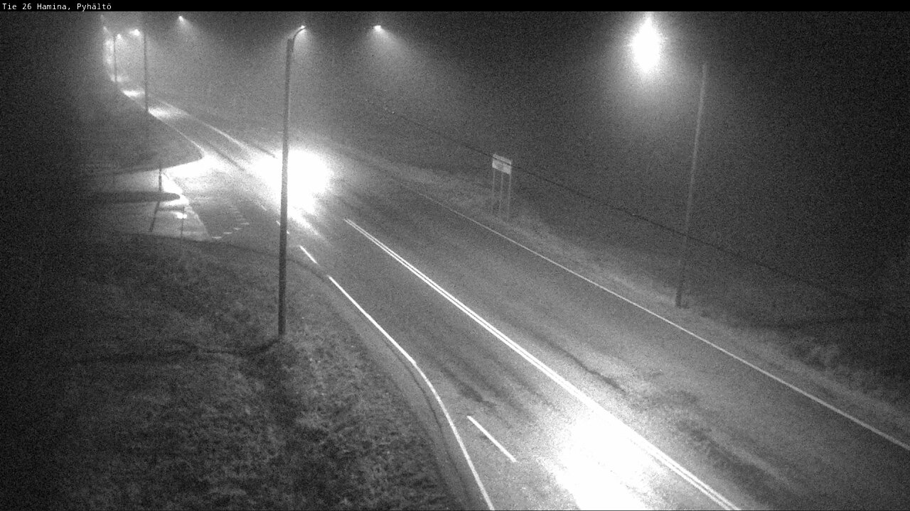 Kelikamerat Kuva Tie 26 Hamina, Pyhältö, Hamina, Kymenlaakso