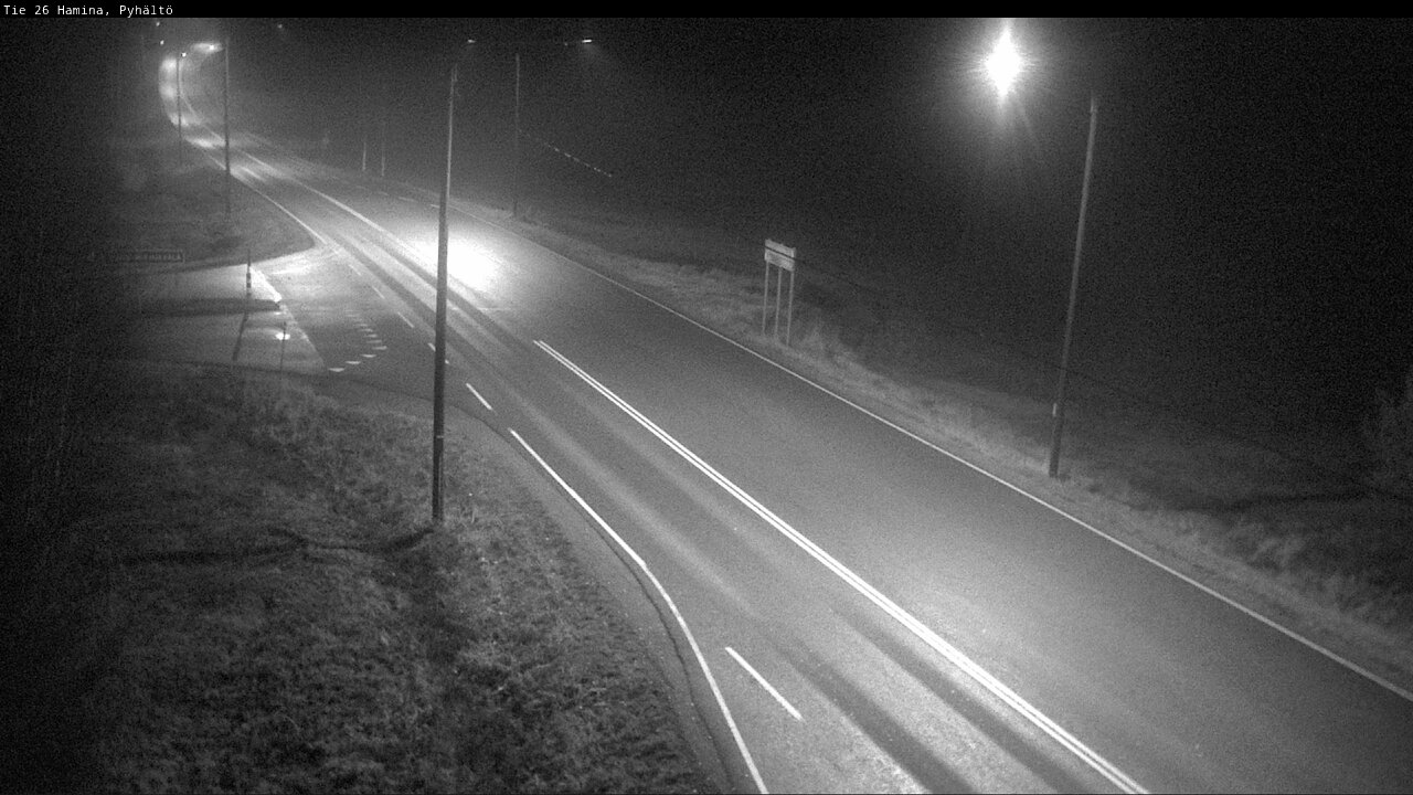 Kelikamerat Kuva Tie 26 Hamina, Pyhältö, Hamina, Kymenlaakso