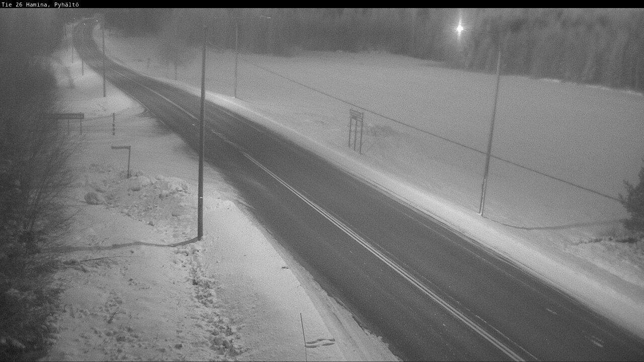 Kelikamerat Kuva Tie 26 Hamina, Pyhältö, Hamina, Kymenlaakso