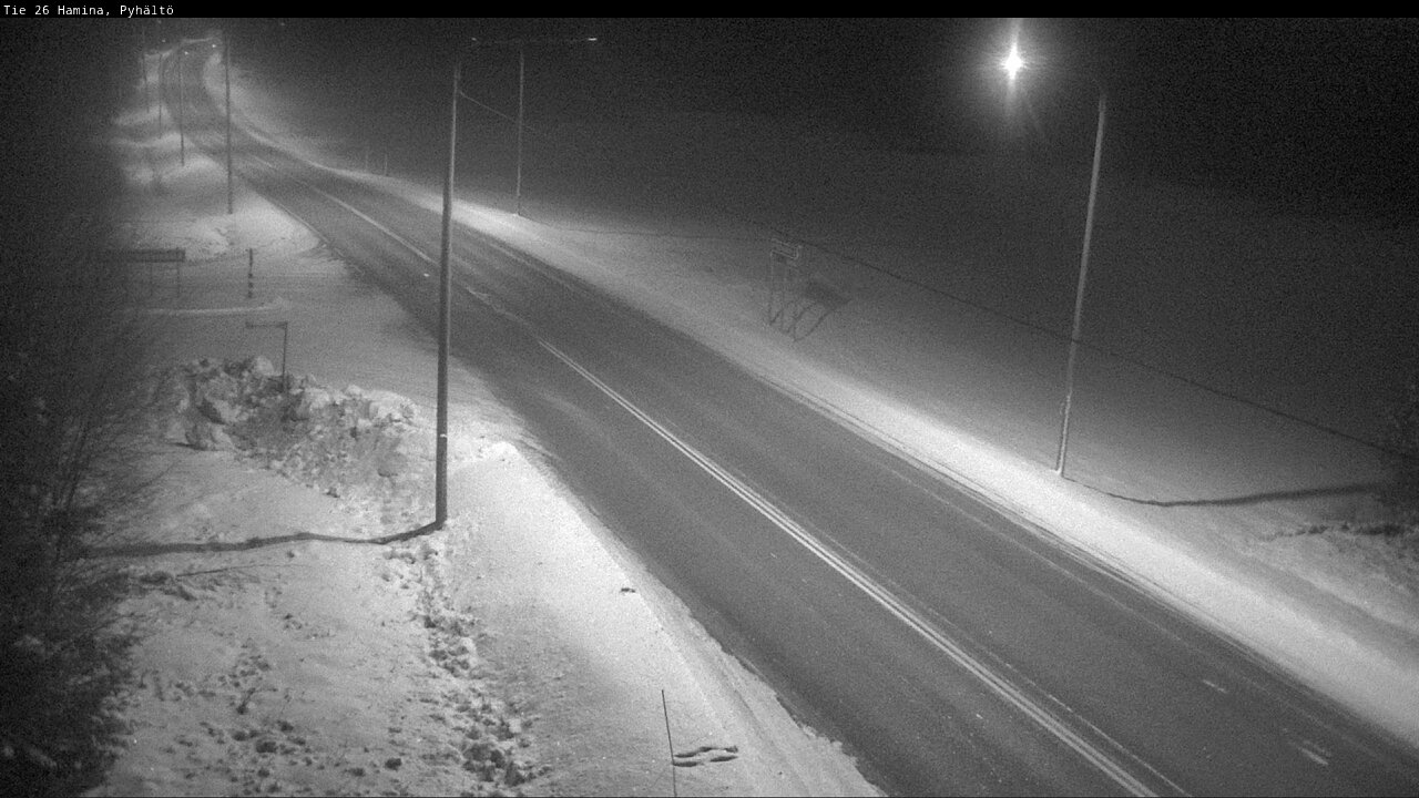 Kelikamerat Kuva Tie 26 Hamina, Pyhältö, Hamina, Kymenlaakso