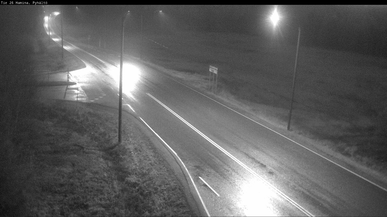 Kelikamerat Kuva Tie 26 Hamina, Pyhältö, Hamina, Kymenlaakso