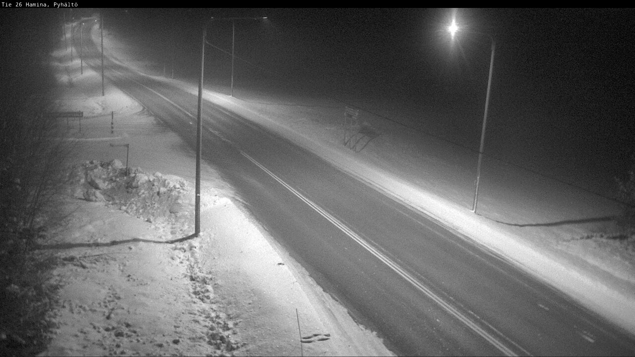 Kelikamerat Kuva Tie 26 Hamina, Pyhältö, Hamina, Kymenlaakso