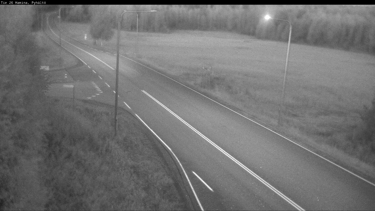 Kelikamerat Kuva Tie 26 Hamina, Pyhältö, Hamina, Kymenlaakso