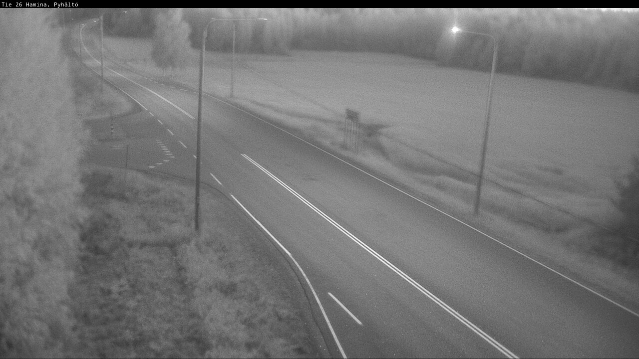 Kelikamerat Kuva Tie 26 Hamina, Pyhältö, Hamina, Kymenlaakso
