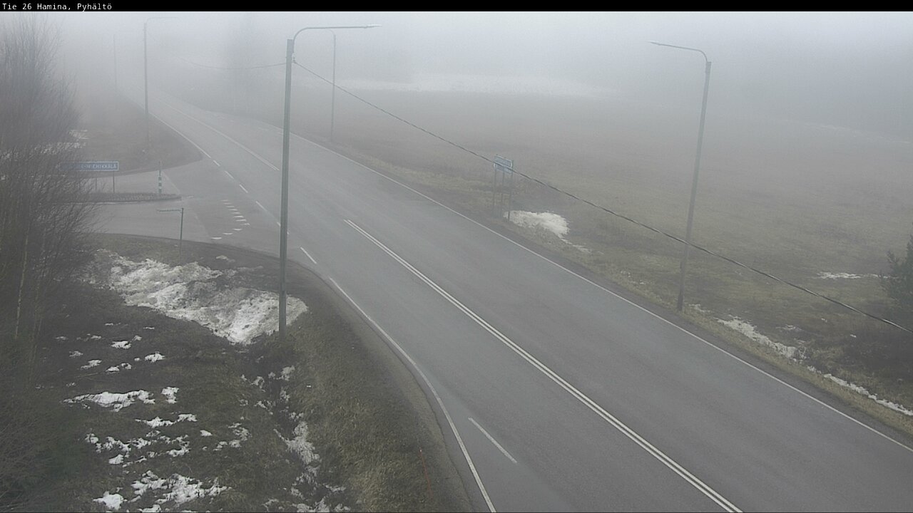 Kelikamerat Kuva Tie 26 Hamina, Pyhältö, Hamina, Kymenlaakso