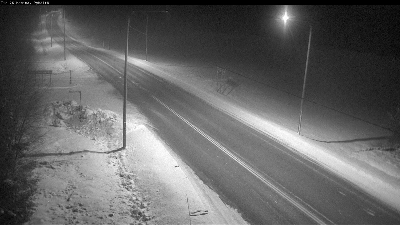 Kelikamerat Kuva Tie 26 Hamina, Pyhältö, Hamina, Kymenlaakso