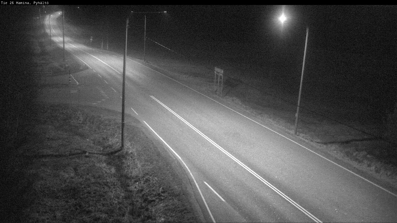 Kelikamerat Kuva Tie 26 Hamina, Pyhältö, Hamina, Kymenlaakso