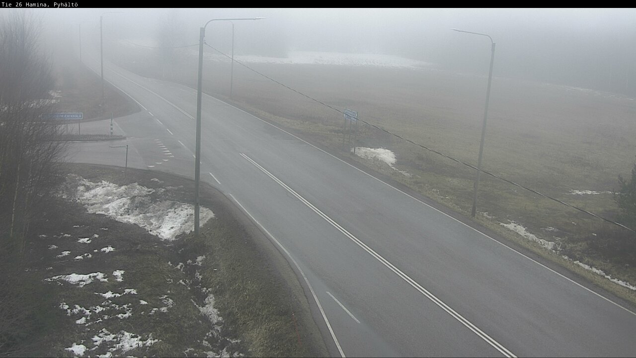 Kelikamerat Kuva Tie 26 Hamina, Pyhältö, Hamina, Kymenlaakso